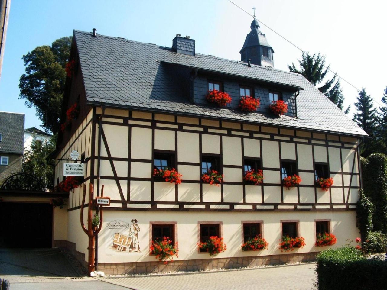 Doppelzimmer-In-Wiesa Thermalbad Wiesenbad ภายนอก รูปภาพ