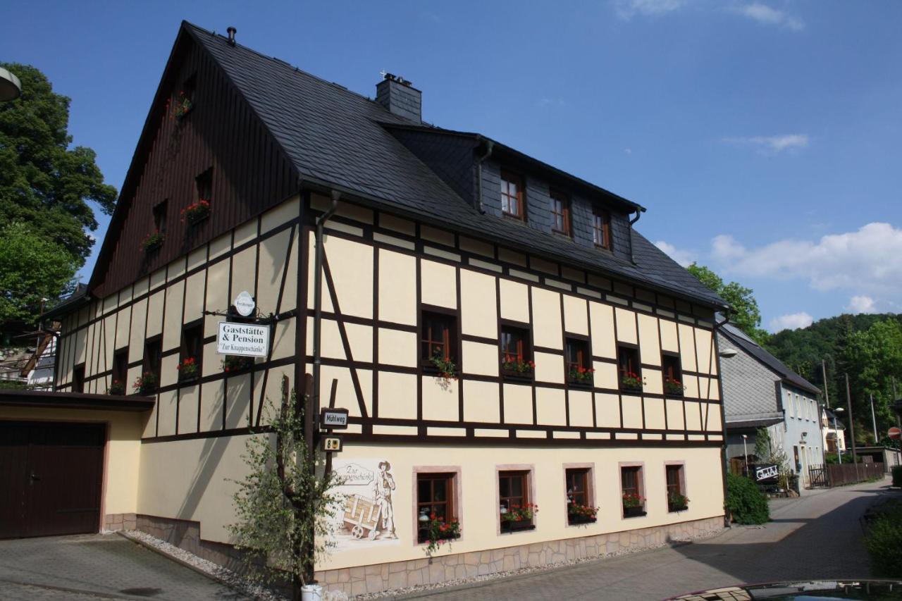 Doppelzimmer-In-Wiesa Thermalbad Wiesenbad ภายนอก รูปภาพ
